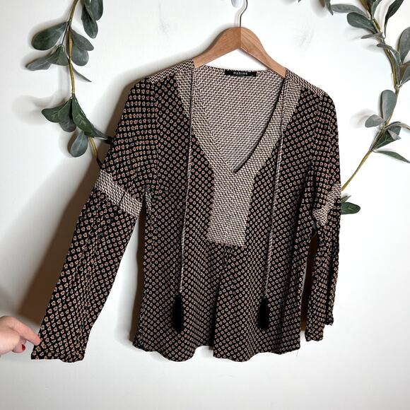 Nadine Milano V Neck Blouse LAST CALL - Picture 1 of 5
